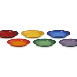 22 cm - Le Creuset Arte Della Tavola Vancouver Piatto Frutta Set 6 Pz