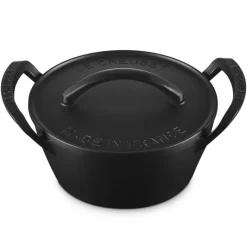 25 cm - Le Creuset BBQ Outdoor Cocotte Rotonda In Ghisa Vetrificata