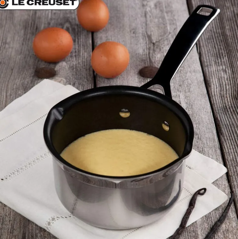 14 cm - Le Creuset Casseruola Con Manico Antiaderente In Acciaio Inox