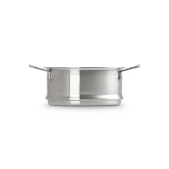 20 cm - Le Creuset Cestello Cottura A Vapore Con Manici In Acciaio Inox