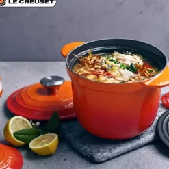 18 cm - Le Creuset Cocotte Every Casseruola Rotonda Gres Vetrificato