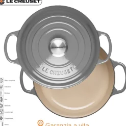 24 cm - Le Creuset Cocotte Evolution Casseruola Rotonda In Ghisa