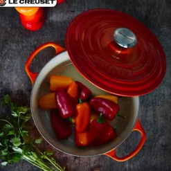 28 cm - Le Creuset Cocotte Evolution Casseruola Rotonda In Ghisa