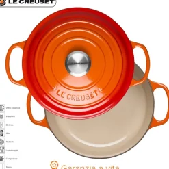 22 cm - Le Creuset Cocotte Evolution Casseruola Rotonda In Ghisa