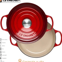 22 cm - Le Creuset Cocotte Evolution Casseruola Rotonda In Ghisa