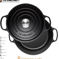 22 cm - Le Creuset Cocotte Evolution Casseruola Rotonda In Ghisa