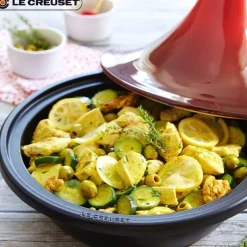 27 cm - Le Creuset Cocotte Tajine In Ghisa e Ceramica