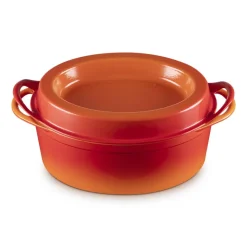 32 cm - Le Creuset Doufeu Casseruola Ovale In Ghisa Vetrificata