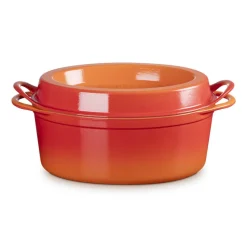 32 cm - Le Creuset Doufeu Casseruola Ovale In Ghisa Vetrificata