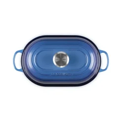 29 cm - Le Creuset Evolution Cocotte Per Pane Ovale In Ghisa Vetrificata