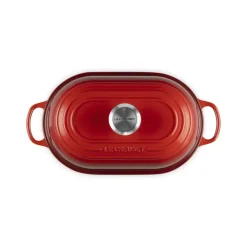 29 cm - Le Creuset Evolution Cocotte Per Pane Ovale In Ghisa Vetrificata