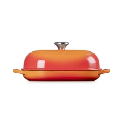 29 cm - Le Creuset Evolution Cocotte Per Pane Ovale In Ghisa Vetrificata