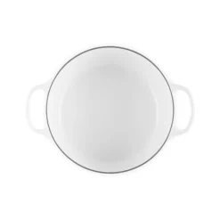 26 cm - Le Creuset Evolution Cocotte Rotonda Con Coperchio a Fiore In Ghisa Vetrificata