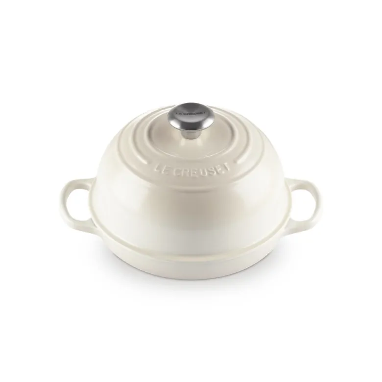 24 cm - Le Creuset Evolution Cocotte Per Pane Rotonda In Ghisa Vetrificata