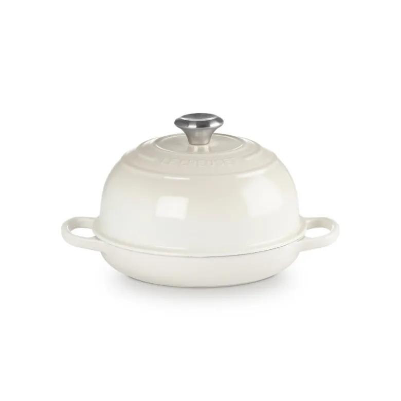 24 cm - Le Creuset Evolution Cocotte Per Pane Rotonda In Ghisa Vetrificata