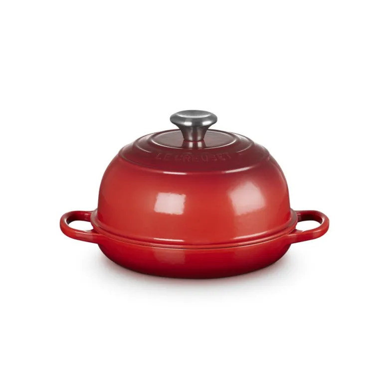 24 cm - Le Creuset Evolution Cocotte Per Pane Rotonda In Ghisa Vetrificata