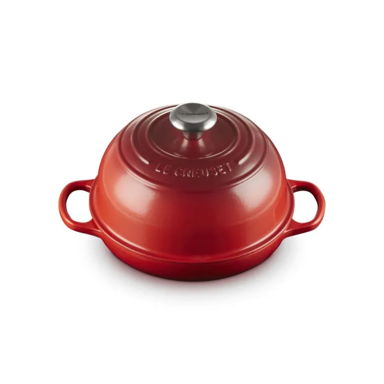 24 cm - Le Creuset Evolution Cocotte Per Pane Rotonda In Ghisa Vetrificata