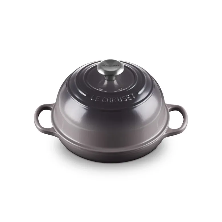 24 cm - Le Creuset Evolution Cocotte Per Pane Rotonda In Ghisa Vetrificata