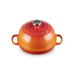 24 cm - Le Creuset Evolution Cocotte Per Pane Rotonda In Ghisa Vetrificata