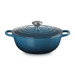 26 cm - Le Creuset Evolution Marmitta Casseruola Rotonda In Ghisa Vetrificata