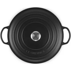 32 cm - Le Creuset Evolution Marmitta Casseruola Rotonda In Ghisa Vetrificata