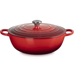 32 cm - Le Creuset Evolution Marmitta Casseruola Rotonda In Ghisa Vetrificata