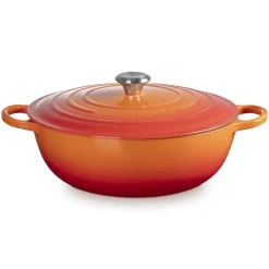 32 cm - Le Creuset Evolution Marmitta Casseruola Rotonda In Ghisa Vetrificata