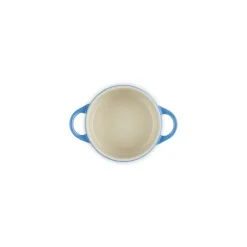 10 cm - Le Creuset Mini Cocotte Casseruola Rotonda In Gres Vetrificato
