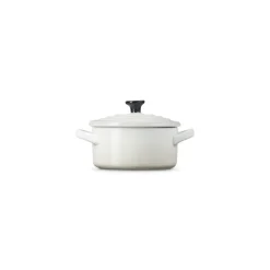 10 cm - Le Creuset Mini Cocotte Casseruola Rotonda In Gres Vetrificato