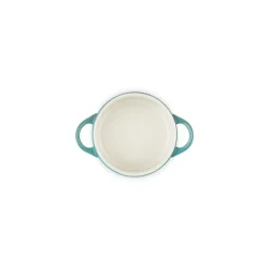 10 cm - Le Creuset Mini Cocotte Casseruola Rotonda In Gres Vetrificato