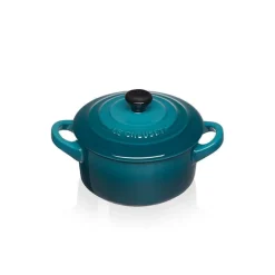 10 cm - Le Creuset Mini Cocotte Casseruola Rotonda In Gres Vetrificato