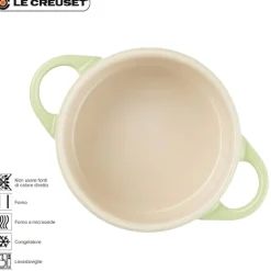 10 cm - Le Creuset Mini Cocotte Casseruola Rotonda In Gres Vetrificato