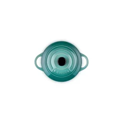 10 cm - Le Creuset Mini Cocotte Casseruola Rotonda In Gres Vetrificato