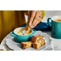 10 cm - Le Creuset Mini Cocotte Casseruola Rotonda In Gres Vetrificato