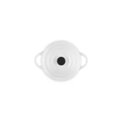 10 cm - Le Creuset Mini Cocotte Casseruola Rotonda In Gres Vetrificato