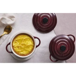 10 cm - Le Creuset Mini Cocotte Casseruola Rotonda In Gres Vetrificato