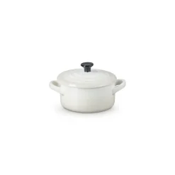 10 cm - Le Creuset Mini Cocotte Casseruola Rotonda In Gres Vetrificato