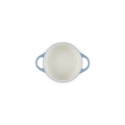 10 cm - Le Creuset Mini Cocotte Casseruola Rotonda In Gres Vetrificato