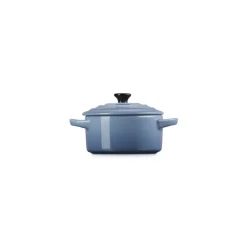 10 cm - Le Creuset Mini Cocotte Casseruola Rotonda In Gres Vetrificato