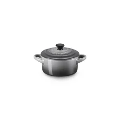 10 cm - Le Creuset Mini Cocotte Casseruola Rotonda In Gres Vetrificato