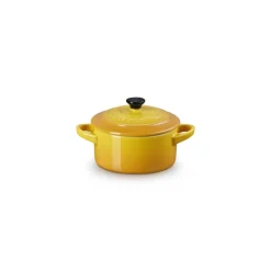 10 cm - Le Creuset Mini Cocotte Casseruola Rotonda In Gres Vetrificato