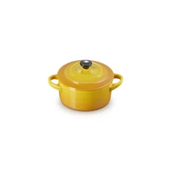 10 cm - Le Creuset Mini Cocotte Casseruola Rotonda In Gres Vetrificato