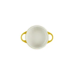 10 cm - Le Creuset Mini Cocotte Casseruola Rotonda In Gres Vetrificato