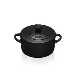 10 cm - Le Creuset Mini Cocotte Casseruola Rotonda In Gres Vetrificato