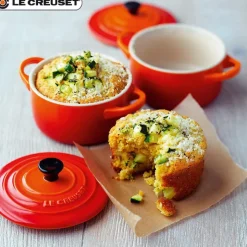 10 cm - Le Creuset Mini Cocotte Casseruola Rotonda In Gres Vetrificato