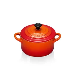10 cm - Le Creuset Mini Cocotte Casseruola Rotonda In Gres Vetrificato