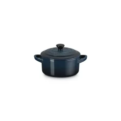10 cm - Le Creuset Mini Cocotte Casseruola Rotonda In Gres Vetrificato