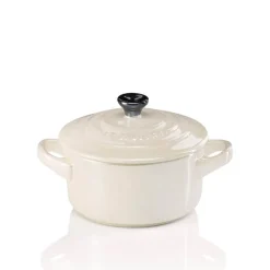 10 cm - Le Creuset Mini Cocotte Casseruola Rotonda In Gres Vetrificato