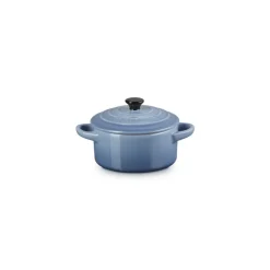 10 cm - Le Creuset Mini Cocotte Casseruola Rotonda In Gres Vetrificato