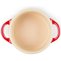 10 cm - Le Creuset Mini Cocotte Casseruola Rotonda In Gres Vetrificato - Set 4 Pz